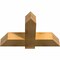 Ekena Millwork Eugene Rough Sawn Timber Gable Bracket, Western Red Cedar, 36"W x 23"H x 6"D x 6"F, 15/12 Pitch GBW036X23X0606EUG00RWR - alternate 4